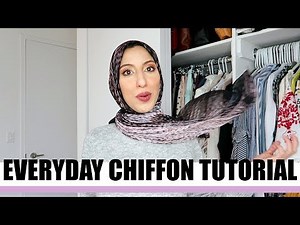 Everyday Chiffon Hijab Tutorial