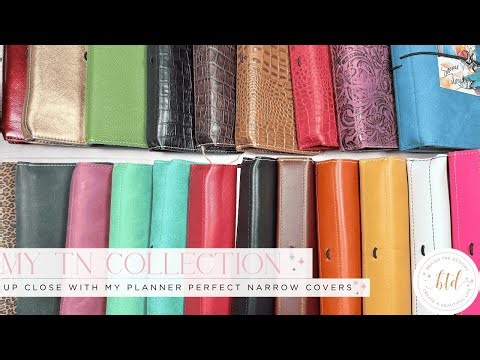My Complete Planner Perfect Narrow Travelers Notebooks Collection | Covers Up Close 2025