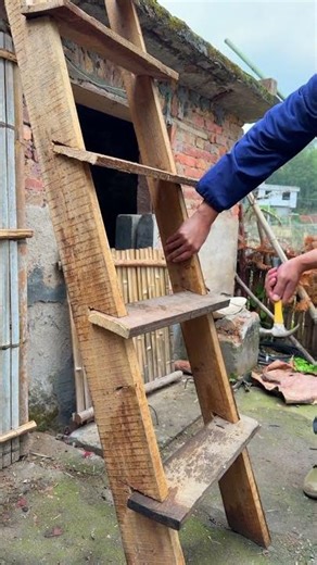 Beginner-Friendly Easy Tutorial for Wooden Ladder Making