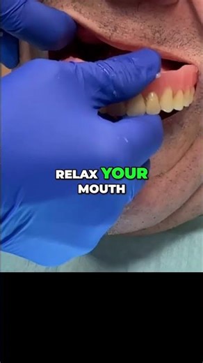 Dentist's Guide: Secure Dentures for Elderly. Speech Test! #shorts