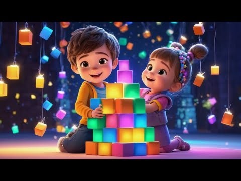 Building Blocks Go Stack Stack Stack | Nursery Rhyme for Kids | Baby Songs | Kids Music