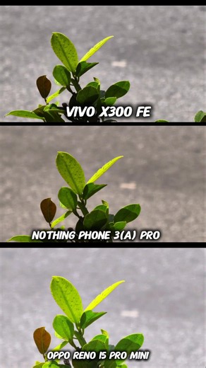 Nothing Phone 3a Pro vs Vivo X300 FE vs Oppo Reno 15 Pro mini Photography Test Camera Battle review
