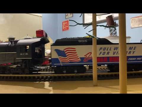 Running O Scale KCS trains