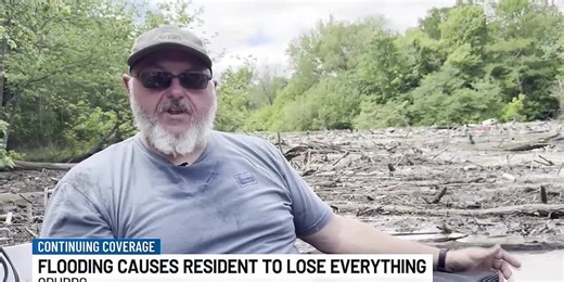 Resident loses home in flood, blames Cache River “log jam”