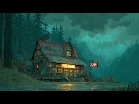 Lofi for Coding & Chill 💻 Dark Cabin Ambience [Deep Focus Rain Sounds]