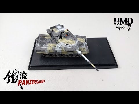 Leopard 2 A7 German Main Battle Tank, Panzerkampf 1:72 Diecast Model Review