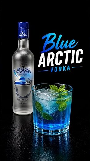 💙 Blue Arctic Vodka | Easy Blue Vodka Cocktail 🍸
