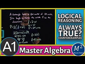 Using Logical Reasoning and Counterexamples in Algebra – Critical Thinking with Functions
