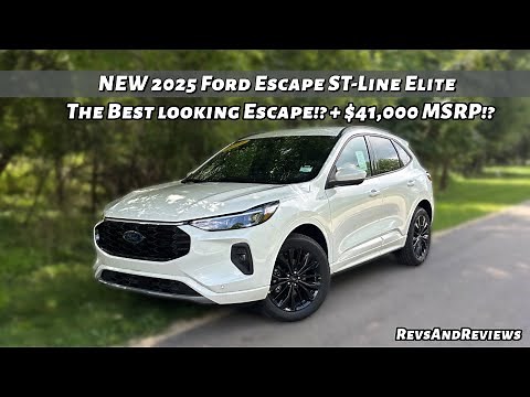2025 Ford Escape ST-Line Elite Test Drive And Review