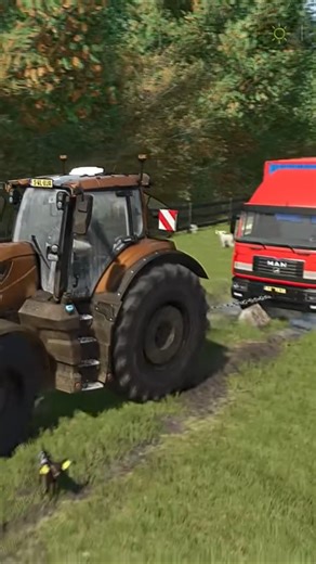 Can This Valtra Save the Stuck Truck?