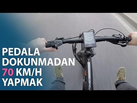 Elektrikli Bisiklet ile Akşam Turu | 70km Hız Yaptım!