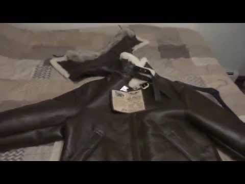 Cockpit B-3 Flight Jacket Sheepskin