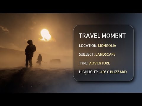 Is This Mars? Life at -40°C | Travel Moment