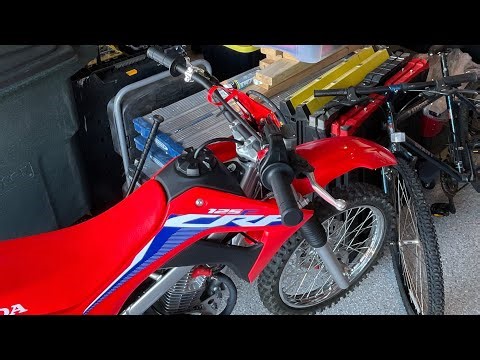 2022 CRF125F BBR Front Fork Springs Install