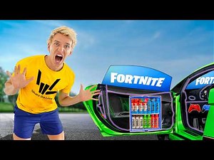I BUILT A SECRET GAMING ROOM in a LAMBORGHINI!!