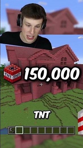Exploding 1,000,000 TNT in Minecraft!