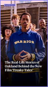 87K views · 1.8K reactions | The Oakland movie ‘Freaky Tales,’ which had its premiere at the Grand Lake Theatre, is based on actual events and people from 1987.It’s filmed at Oakland landmarks, including the Oakland Coliseum, Giant Burger and the old Loard’s ice cream parlor on Coolidge and MacArthur. Marshawn Lynch and Rancid’s Tim Armstrong make cameos, as does Oakland rap icon Too Short, who narrates and helped produce the film. | KQED Arts | Facebook
