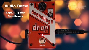 #DigiTechDrop lets you drop your tone down and down and down, and down...—we think you get it! Watch as The Pedal Guy demos different semitones, transposes the riff, and then messes around with the momentary switch. Thanks for sharing with us! Add The Drop Polyphonic Drop Tune pedal to your rig: https://bddy.me/2Rztuqq | DigiTech