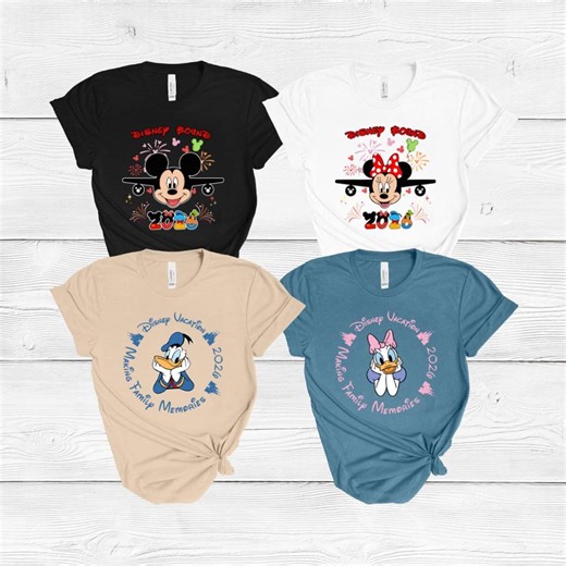 Retro Disney Vacation 2026 Family Memories Shirt - Goofy, Pluto, Mickey Friends Group Tee - Etsy