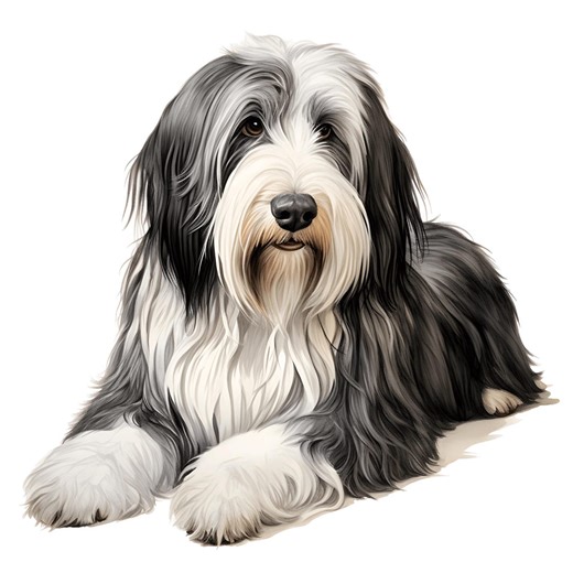 2X Bearded Collie Sticker Autoaufkleber Beardie Hund Hütehund Langhaar Vinyl Wasserfest Hundehalter Geschenk 60X60 Cm - Etsy