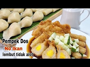 THE SECRET OF SOFT, SAVORY PEMPEK EVEN WITHOUT FISH ‼️ Pempek Dos Recipe