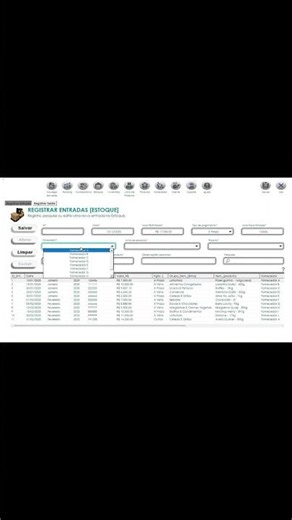 Efeito Placeholder - Formulário Excel VBA #excel #planilhas #estoque #shorts