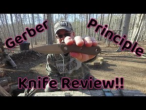 Gerber Principle Knife Review!! #Gerber #gerberknives #gerberprincible