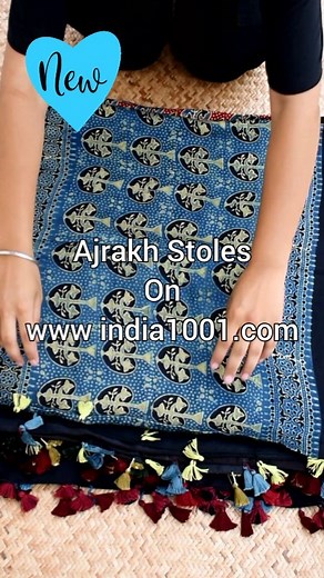 Beautiful Ajrakh Modal Silk Hand block Printed Stoles .. Shop on : https://www.india1001.com/collections/stoles ( Link in Bio) . . #ajrakhstole #ajrak #india1001 #1001curated #ajrakhstoles #ajrakhmodalstole #stole #styletips #stolestyletips #Ajrakh #trendingreel #instagramshopping #écharpes #linenecharpe #schal #leinenschal #stolelove #buystoleonline #onlinegift #styletips #scarfstyle #dupattastyle #howtowearstole #handmade #handblockprinted #trending #reelitfeelit | India1001.com | Facebook