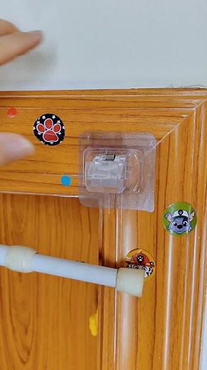 If you hang curtains at home, you definitely need these fixed curtain hooks; they're convenient and practical. #hooks