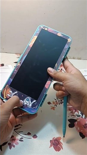 2 in 1 LCD Writing Tablet Pencil Box Unboxing & Review | Best Digital Slate for Kids | Doodle Board✨