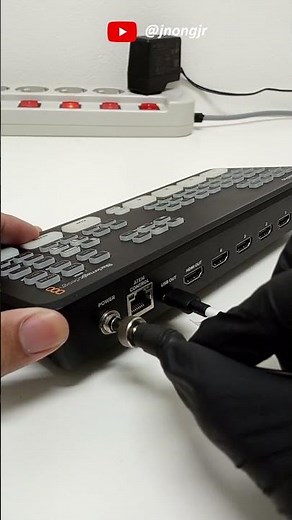 ATEM Mini Pro Setup USB-C Cable #blackmagicdesign #atemminipro