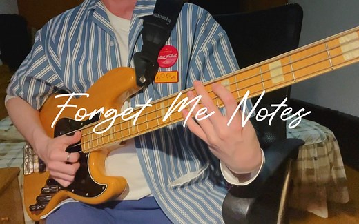 Forget Me Nots…One More Time (Bass Cover)