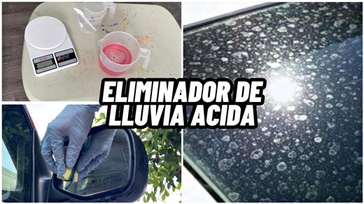 78K views · 2.1K reactions | Como hacer un eliminador de lluvia acida FORMULA AUTOMOTRIZ Formula 500 ml 320 ML Agua 5 Gramos Acido Cítrico 175 ML Acido Muriático Canal YouTube: https://www.youtube.com/channel/UCUCcVri7Pu4I276hr7-m56A | Rabbit Detailer | Facebook