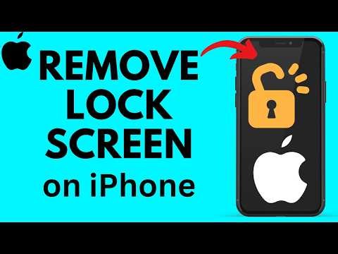 How to Remove Lock Screen on iPhone - Turn Off Passcode