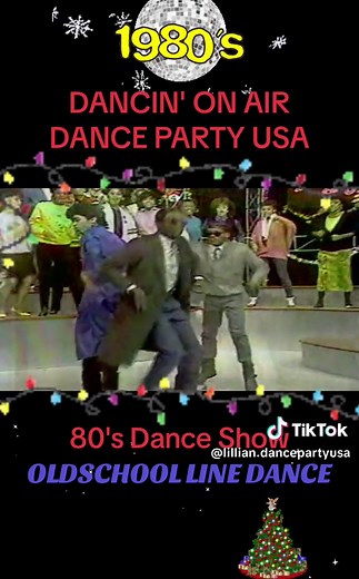 Dance Party USA #80s #1980s #fyp #nostalgia #oldschool #linedance #dancepartyusa #80smusic #throwback #genx #80sbaby #80sfashion #80sthrowback #dancinonair #philly #retro #lilliandancepartyusa