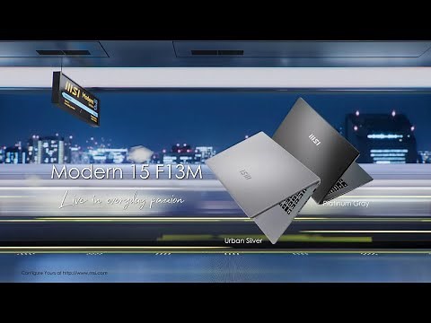 Modern 15 F13M - Live in Everyday Passion | MSI