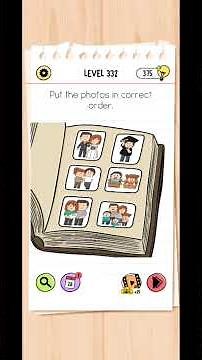 Level 332//put the photos in correct order. brain test #games #braintestsolution #braintest