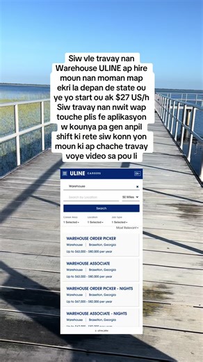 Travay nan USA pa difisil jan nou panse a #uline #orderpicker #handler #warehouse #hiringnow #jobsearch #jobseeker #hardwork