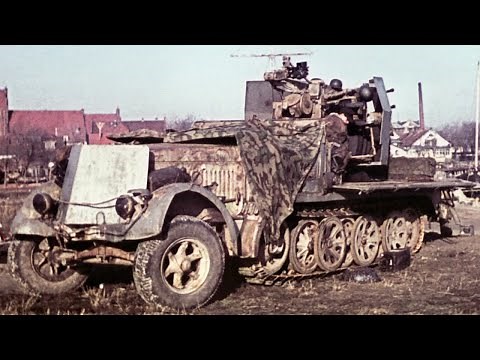 Self-propelled 20mm Quad Flak (Sd. kfz. 7/1) – ‘Meat Chopper’ of the German Army