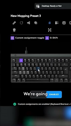 Make a custom key actuation profile for G515 RAPID TKL - one-tap hacks