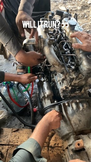 Engine First Start Test After Rebuild 🔥 Will It Run Successfully?