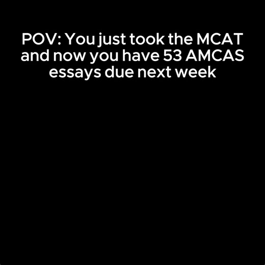 mcat.focus | Comment "AMCAS" to get access to over 40 REAL activities essays from accepted medical students! Here’s how to organize your AMCAS... | Instagram