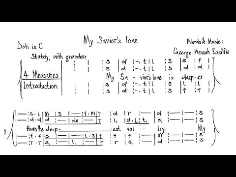 My Savior's Love - George Mensah