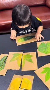 2.4M views · 12K reactions | Leaf Puzzle Game #LeafPuzzle #NatureCraft #DIYKidsGame #CreativeFun #HandmadeActivity #PuzzleCraft #EasyDIY #FunWithLeaves #KidsCraft #BrainGame | paper craft ideas | Facebook