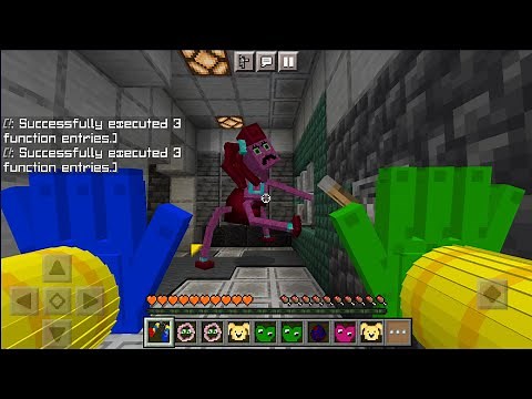 Poppy PlayTime Chapter 2 Add-on New[MCPE-MCBE]Mommy Long Legs in Minecraft,EnderFoxBoy MC🦊!!!
