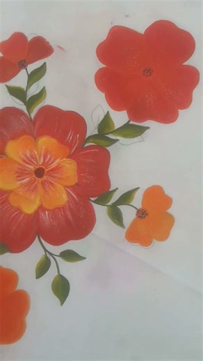 Easy Hand Painted Pillow Cover designs ❤❤🌺🌺🌺💐💐💐💐