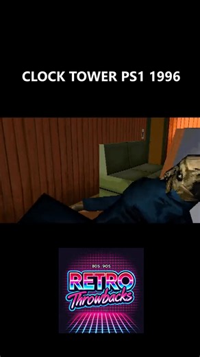 Clock tower ps1 1996 😮👌 great game and scary for its time 👻 #clocktower #horrorgame #ps1 #playstation #scissorhands #retrogaming #90skids #nostalgia #throwback | Retro Throwbacks