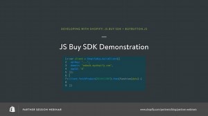 Guidance on Getting started with the Storefront API and Buy SDK