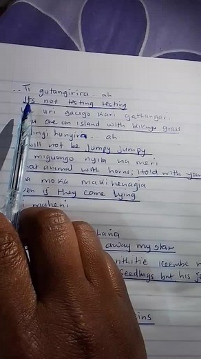 Kikuyu Poems: Exploring the Beauty of Ice Embe by Kwa Merigii