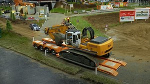 Incredible RC Truck and Excavator Showcase Display